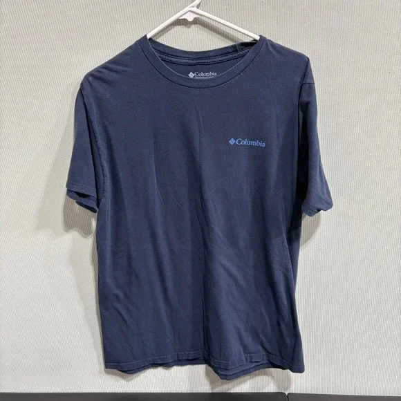 Columbia Omni-Wick T-Shirt Men's L & G | MSRP $30 | Cotton | Mexico Made - Picture 2 of 9